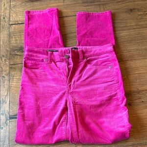 Vibrant Pink Women's Talbots corduroy pants